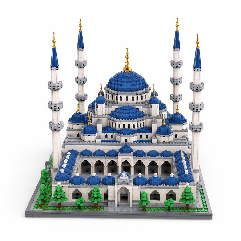 Mosquée bleue (Sultan Ahmet) - Jeu de Construction